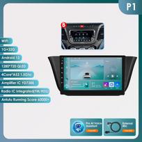 Ossuret 4G 9'' dirbtinio intelekto išmanioji sistema belaidis CarPlay Android Auto radijas Iveco Daily 2013-2021 automobiliui Multimedia GPS 2din išmanusis ekranas DVR kamera P1 B 4Core 1G 32G AI