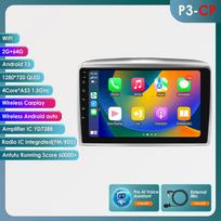 Ossuret Car Intelligent Systems Carplay Android Car Radio for Lancia Ypsilon 2006-2011 Multimedia Video Player WIFI 7862 Autoradio RDS DVR Cam RDS FM P3CP 4Core 2G 64G AI