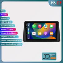 Ossuret Android automobilio radijas Opel Vauxhall Mokka 2012-2016 m. Automobilio stereosistemos garso multimedia ekranas Carplay Vaizdo grotuvas GPS 2 Din Pažangi galvos sistema P2CP 4Core 2G 32G