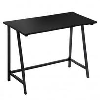 Rašomasis stalas, begryf, VB4Bk, 100x50x75 cm, juodas, mažas, paprastas