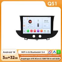 „Ossuret Snapdragon“ išmanusis ekranas, skirtas „Opel Grandland X 2016–2020 Crossland X“ multimedijos stereo vaizdo grotuvui su „Carplay“, „Android Auto“, GPS QS1 8Core 3G 32G