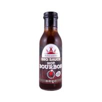 Padažas-marinatas POPPAMIES Hot Bourbon BBQ 410g