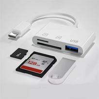USB-C SD/TF kortelių skaitytuvas