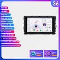 Ossuret 360 Camera Carplay 4G 2din Android Car Radio For VW MQB Polo Plus T-Cross Zoals T-Kruis T-Roc Tharu Sagitar Intelligent Autoradio GPS Stereo S6 8Core 6G 64G AI