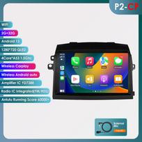 Hizpo 8G+128G galvos blokas skirtas Toyota Sienna 2 XL20 2003-2010 Automobilių radijas Multimedija Vaizdo grotuvas Navigacija Stereo GPS Android Auto Carplay 4G Autoradio HC2CP 4Core 2G 32G