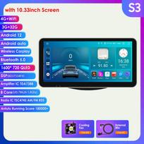 8+128G Carplay Android Car AutoRadio, skirtas Toyota RAV4 Rav 4 2006 2007 2008 2010 2011 2012 2D radijo daugialypės terpės grotuvas GPS stereo išmanusis ekranas S3 8Core 3G 32G