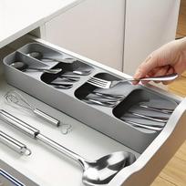 Plastikinis stalo įrankių organizatorius