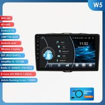 Hizpo 9 colių AI Išmanusis Grotuvas 2din Android Automobilinis Radijas Alfa Romeo Giulietta 2015 - 2018 Furgonui GPS Carplay Auto 4G Išmanusis Ekranas WIFI W5 8Core 4G 64G