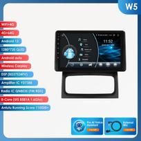 Ossuret Android 13 Automobilio radijas Renault Clio 2 2000-2012 belaidžiam CarPlay Android Auto 2din automobilio išmaniajam ekranui Bluetooth Autoradio DVR Kamera RDS W5 8Core 4G 64G AI