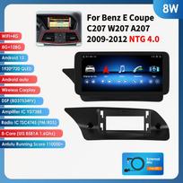 Ossuret Android 13 Išmanioji automobilio radijo sistema Carplay 4G Mercedes Benz E-Class C207 W207 A207 NTG 4.0 4.5 5.0 2 Durų Autoradio Pagrindinis įrenginys 8W 8G 128G