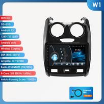 Hizpo Carplay Android automobilio radijas Renault Duster 2015 2016 2017 2018 -2020 navigacijai GPS multimedijos grotuvas stereo išmanusis ekranas WiFi+4G DSP W1 8Core 2G 32G