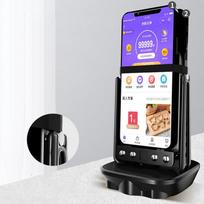 1Pcs Automatic Swing Shake Phone Wiggler Device Record Step Artifact Motion Brush Step Pedometer Holder Mobile Phone Stand juoda
