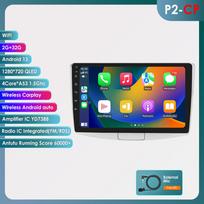 Ossuret Android 13 Automobilio radijas VW Passat B7 CC 2010-2015 Multimedia vaizdo grotuvas Navigacija GPS Carplay QLED jutiklinis ekranas Automobilinis stereo grotuvas Išmanusis ekranas P2CP 4Core 2G 32G