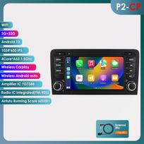 Ossuret 8 branduolių DSP automobilio multimedijos grotuvas, skirtas RS3 Sportback A3 8P S3 2003-2013, su Carplay 4G Autoradio RDS GPS BT 4G-LTE WiFi AI išmania navigacija P2CP 4Core 2G 32G