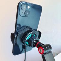 2025 Ultra-Quiet Mobile Cooler with Stand: Semiconductor Refrigeration Back Clip for Live Streaming