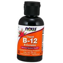 B grupės vitaminai, B-12 skystas B kompleksas, Now Foods 59 ml (36128056) 59ml