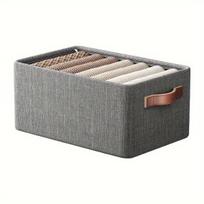 Plieninio rėmo daiktų dėžės, 2 pakuočių katijoninė laikymo dėžutė su dangteliu