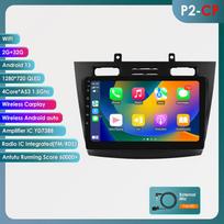 Ossuret 8 Core Carplay 4G 10.1'' Car Intelligent Systems Android Car Radio for Ford Transit Connect 2005-2014 Tourneo Connect Intelligent Screen DSP P2CP 4Core 2G 32G