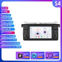 Hizpo 7 colių 8G 128G AI balso 2Din Android Auto radijas BMW 3 E46 M3 318 320 325 330 335 Carplay 4G NET automobiliui Multimedia GPS intelektualus Auto radijas S4 8Core 4G 32G AI