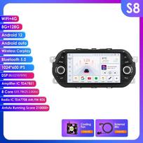 Hizpo 7'' 7862 Išmanusis ekranas 2din Android automobilio radijas Multimedijos vaizdo grotuvas Fiat Tipo Egea 2015 2016 2017 GPS Carplay 4G RDS Autoradio DSP S8 8Core 8G 128G