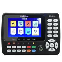 ST-5150 DVB-S2/T2/C COMBO HD palydovinės televizijos signalų ieškiklis Skaitmeninis delninis signalo matuoklis, palydovinis TW version juoda