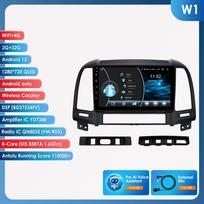 Ossuret 2DIN Android Automagnetola Hyundai Santa Fe 2 2006 - 2012 Automobilio Radijas Multimedia Vaizdo Grotuvas GPS Navigacija Pagrindinis Blokas Išmanusis Carplay Auto RDS W1 8Core 2G 32G AI