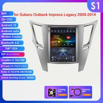 Ossuret 9.7  Android 13 Belaidis Carplay Subaru Outback Impreza Legacy 2009-2014 Automobilio Stereo Radijas GPS Išmanusis Medijos Grotuvas 4G BT 2 Din S1 8Core 3G 32G