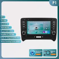Ossuret RDS Automobilio radijas TT MK2 8J 2006 - 2014 m. Android Multimedijos vaizdo grotuvas Navigacija GPS Carplay QLED Išmanusis lietimui jautrus ekranas Automobilio stereo sistema 8G P1 4Core 1G 32G AI