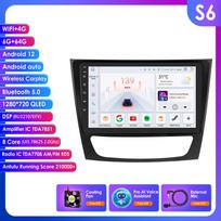 Hizpo Android 13 4G 64G Car GPS Multimedia Player Gps For 2001 2002-2010 Mercedes Benz E-Class W211/CLS W219/CLK W209/G-Class W463 Intelligent Screen W5 8Core 4G 64G AI