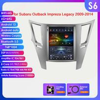 Ossuret 9.7  Android 13 Belaidis Carplay Subaru Outback Impreza Legacy 2009-2014 Automobilio Stereo Radijas GPS Išmanusis Medijos Grotuvas 4G BT 2 Din S6 8Core 6G 64G