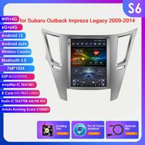 Ossuret 9.7  Android 13 Belaidis Carplay Subaru Outback Impreza Legacy 2009-2014 Automobilio Stereo Radijas GPS Išmanusis Medijos Grotuvas 4G BT 2 Din S6 8Core 6G 64G AI
