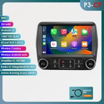 „Hizpo 4G Carplay Android Auto Stereo“, skirtas „Chevrolet Camaro 2010–2015“ automobilio radijui, multimedijos grotuvui, navigacijai, stereo, išmaniajam ekranui, DSP, 5G WIFI. P3CP 4Core 2G 64G