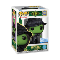 FUNKO POP! Vinilinė figūrėlė: Wicked - Elphaba with Grimmerie (Glitter)