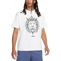 Nike Max90 FW24 LeBron Series Casual Fashion Versatile Sports Short Sleeve T-Shirt Men Tops White HJ3341-100 L