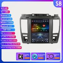 Hizpo Carplay 4G 9.7'' Tesla Style Screen 2Din Android 13 Car Radio for Nissan Tiida C11 2004-2013 Intelligent Screen Multimedia Player GPS Stereo S8 8Core 8G 128G AI