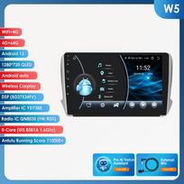 Ossuret 4G Android 10.1 Skirta Peugeot 2008 208 Serijai 2014-2018 Multimedijos Stereo Automobilio NE DVD Grotuvas Išmanioji Navigacija GPS Radijas RDS WIFI DAB+ DVR W5 8Core 4G 64G AI