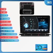 Ossuret 4G Carplay Android Auto Automobilio radijas Citroen C3 Aircross 2017-2023 C4 Aircross Multimedia grotuvas Autoradio GPS Stereo Išmanusis ekranas RDS W5 B 8Bore 4G 64G