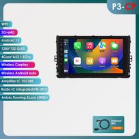 Ossuret 360 Camera Carplay 4G 2din Android Car Radio For VW MQB Polo Plus T-Cross Zoals T-Kruis T-Roc Tharu Sagitar Intelligent Autoradio GPS Stereo P3CP 4Core 2G 64G