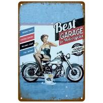 Metal Tin Signs Vespa Motorcycles Wall Decoration Plaque Vintage Art Poster Iron Painting for Man Cave Home Cafe Garden Club Bar 20x30cm