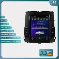 Carplay 4G 9.7 Tesla stiliaus ekranas Android 13 automobilio radijas, skirtas Toyota Land Cruiser Prado 120 2002–2009 Lexus GX470 intelektualaus ekrano daugialypės terpės vaizdo įrašas P1 4Core 1G 32G