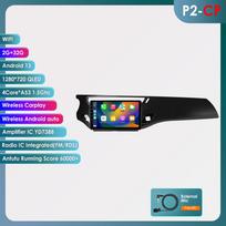 Ossuret 9'' 8 branduolių 2din Android automobilio radijas Citroen C3 DS3 2010-2016 m. Automobilio radijas Multimedia Vaizdo grotuvas GPS Navigacija Pagrindinis įrenginys Išmanusis RDS Carplay 4G P2CP  B 4Core 2G 32G