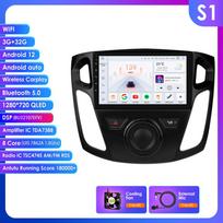 Hizpo 9'' Intelligent Screen 2din Android Car Radio Multimedia Video Player for Ford Focus 3 MK 3 2011 - 2019 GPS Intelligent Carplay Auto 4G WIFI S1 8Core 3G 32G