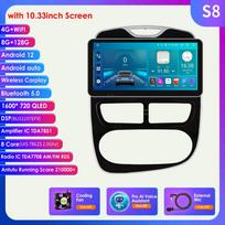 8+128G Wireless Carplay 4G-LTE 2din Android Autoradio, skirtas Renault Clio 4 2012-2016 Automobilių Multimedija Stereo GPS Navi Audio Video BT Intelligent Screen S8 8Core 8G 128G AI