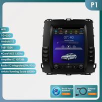 Carplay 4G 9.7 Tesla stiliaus ekranas Android 13 automobilio radijas, skirtas Toyota Land Cruiser Prado 120 2002–2009 Lexus GX470 intelektualaus ekrano daugialypės terpės vaizdo įrašas P1 4Core 1G 32G AI