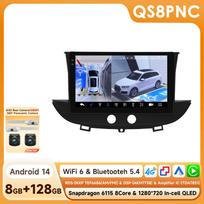 Hizpo Snapdragon Automobilio Radijas Opel Grandland X 2016 - 2020 Crossland X Multimedia Stereo Vaizdo Grotuvas Carplay Android Auto GPS Išmanusis Ekranas QS8 8Core 8G 128G 360