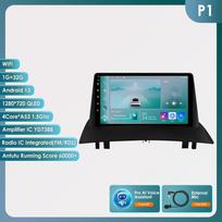Ossuret 2DIN Android automobilio radijas Renault Megane 2 2002-2009 m. Automobilio radijas Multimedijos vaizdo grotuvas GPS navigacijos pagrindinis įrenginys Carplay 4G Išmanusis ekranas RDS FM P1 4Core 1G 32G AI