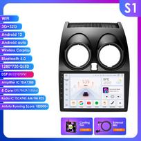 Ossuret Android 14 Išmanusis Automobilio Radijas 2din Carplay Skirtas Nissan Qashqai J10 2006 2007 2008 2009 2010-2013 Multimedijos Grotuvas Gps Navigacija Stereo Ekranas S1 8Core 3G 32G