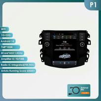 „Ossuret 9.7“ ekranas su „Carplay“ ir „Android“ programėle, skirtas „Nissan Navara 2016–2022 NP300“, „WiFi“ automobilio multimedijos grotuvui, išmaniajam ekranui, vaizdo navigacijai, radijui, GPS ir kt. P1 4Core 1G 32G