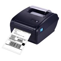 Stalinis terminis etikečių spausdintuvas, skirtas 4x6 siuntimo pakuotės etiketei 160 mm/s didelės spartos USB ir BT jungtis USB and BT UK juoda