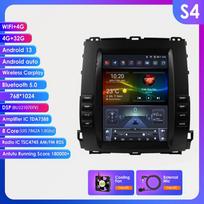 Carplay 4G 9.7 Tesla stiliaus ekranas Android 13 automobilio radijas, skirtas Toyota Land Cruiser Prado 120 2002–2009 Lexus GX470 intelektualaus ekrano daugialypės terpės vaizdo įrašas S4 8Core 4G 32G